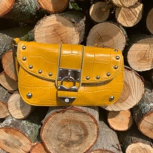 Mustard Clutch Purse